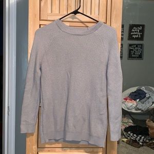 Forever 21 Tanish-Grey Crew Neck Sweater